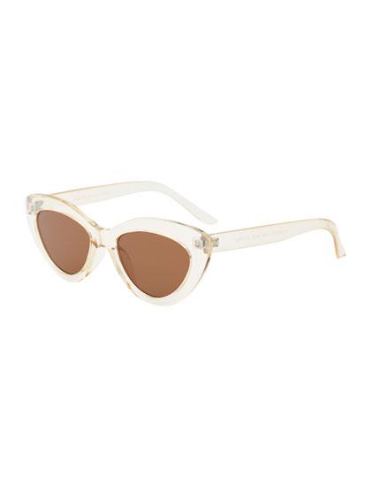 Gafas Cat Eye Transparentes