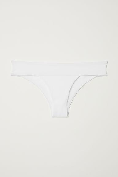 H & M - Slip Bikini Tanga - Bianco