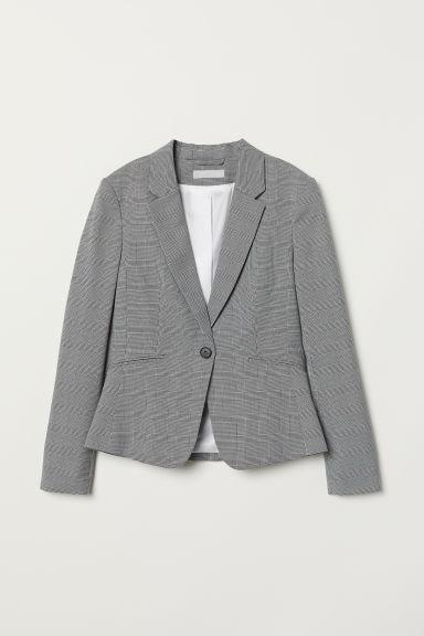 H & M - Blazer Aderente - Grigio