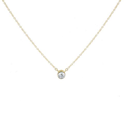 The Solitaire Bezel Choker