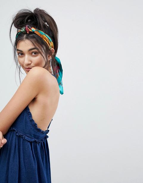 Rock N Rose - Frances - Foulard In Seta Multiuso - Multicolore
