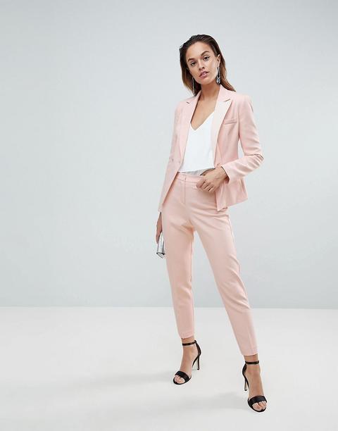 Asos - Pantaloni Slim - Rosa