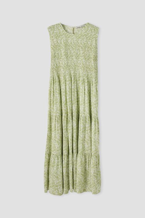 Vestido Midi Verde Gomas