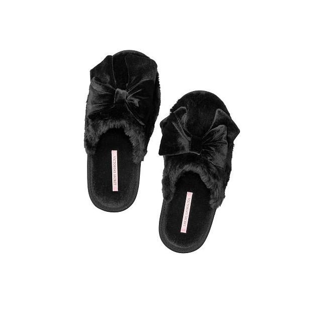 victoria secret bow slippers
