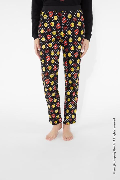 Pantaloni Lunghi Emoji Kiss All Over from Tezenis on 21 Buttons