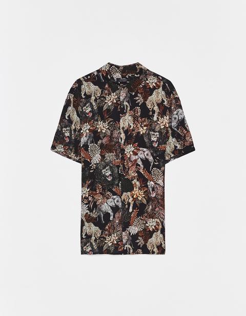 Chemise Imprimé Jungle