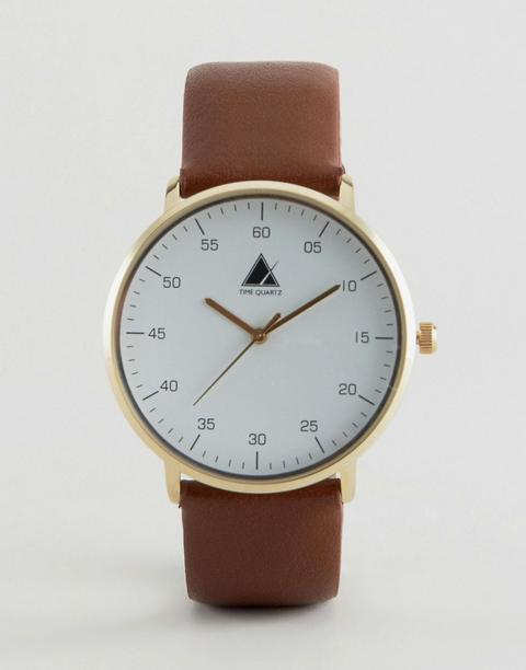 Asos - Orologio Minimal - Marrone