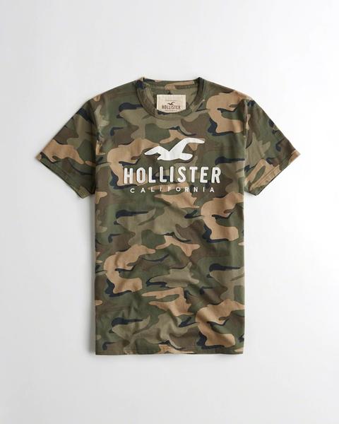 Camo Logo Graphic Tee