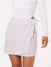 Daisy Wrap Mini Skirt