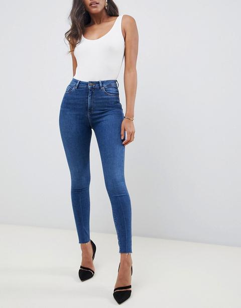 jean skinny brut