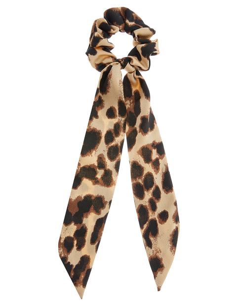 Leo Leopard Hair Scarf Scrunchie