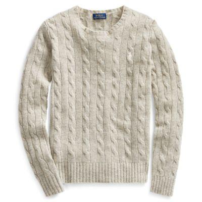 Cable Wool Crewneck Jumper
