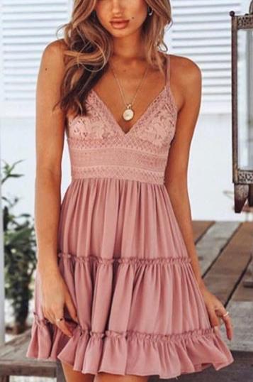 Vestido Chill Rosa