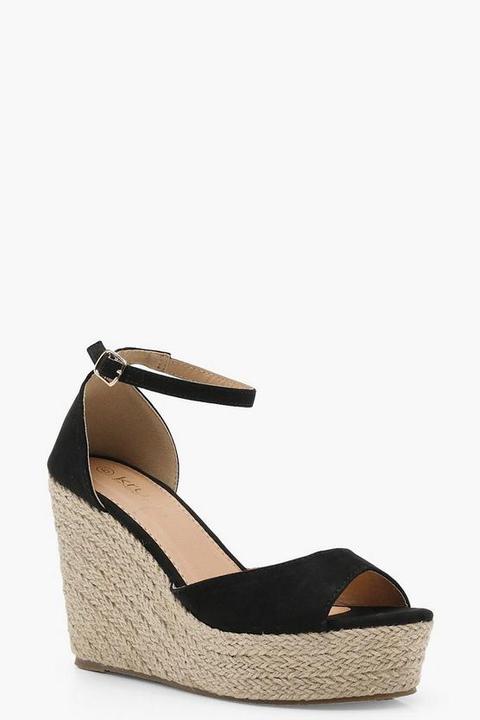 Espadrille 2 Part Wedges