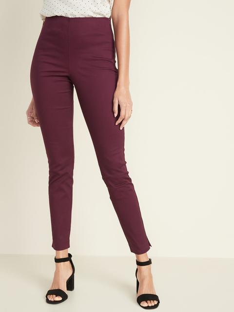 High-waisted Super Skinny Ankle Pants For Women