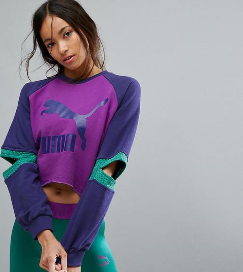 Sudadera Con Abertura Exclusiva Para Asos De Puma