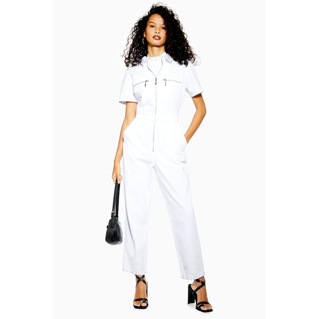 denim boiler suit womens topshop