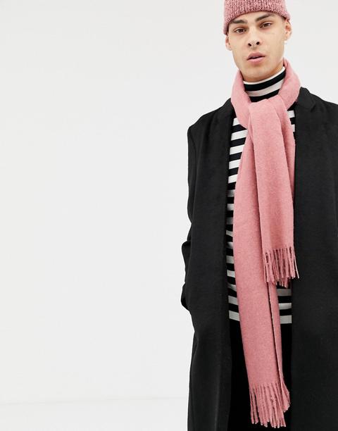 Asos Design – Schal In Rosa