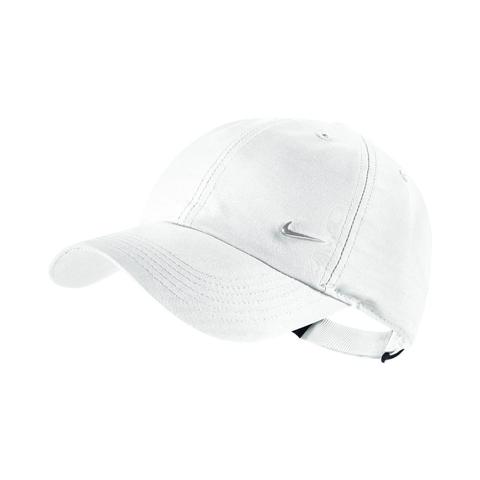 Nike Metal Swoosh Gorra Regulable - Niño/a - Blanco