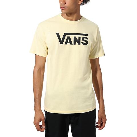 Vans Camiseta Vans Classic (double Cream-black) Hombre Amarillo