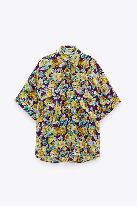 Camisa Estampado Flores