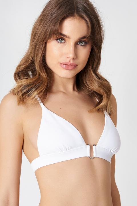 Metal Loop Bikini Bra