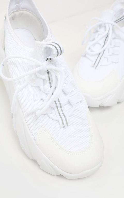 lace up sock trainers