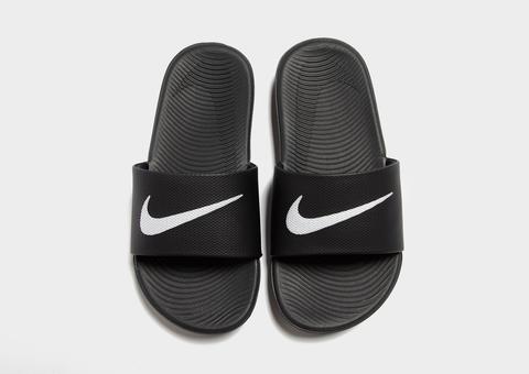 Nike Nike Kawa Younger older Kids Slide Black Mens from Jd