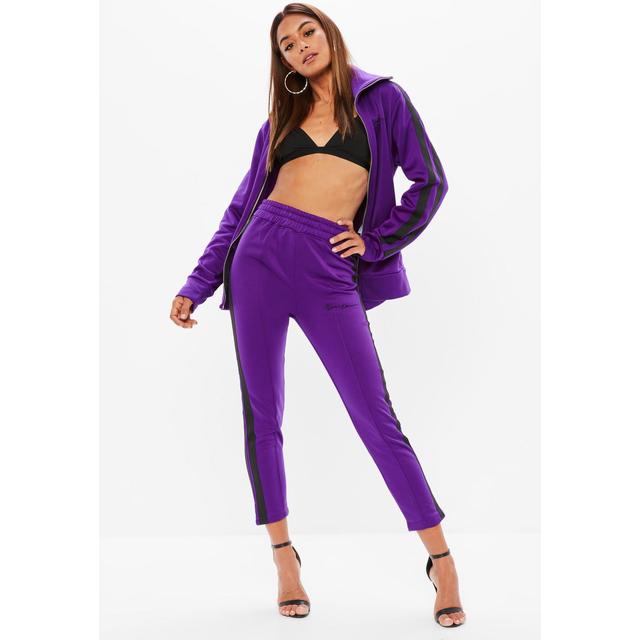 missguided velvet tracksuit