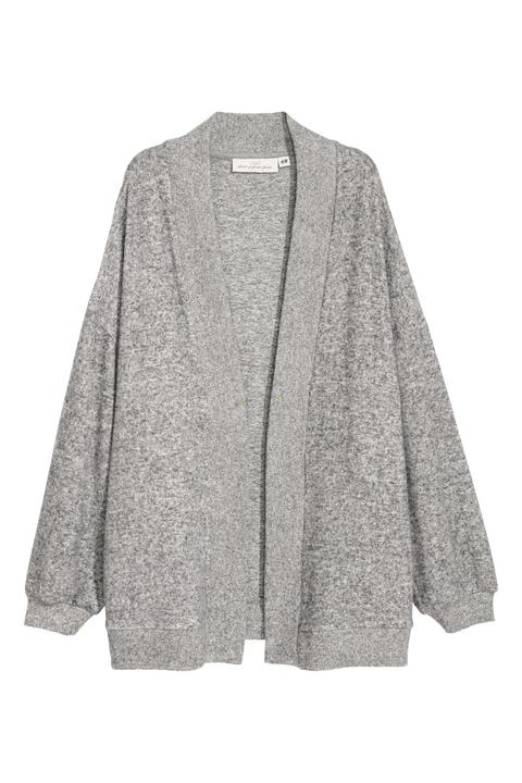 Cardigan Aus Feinstrick