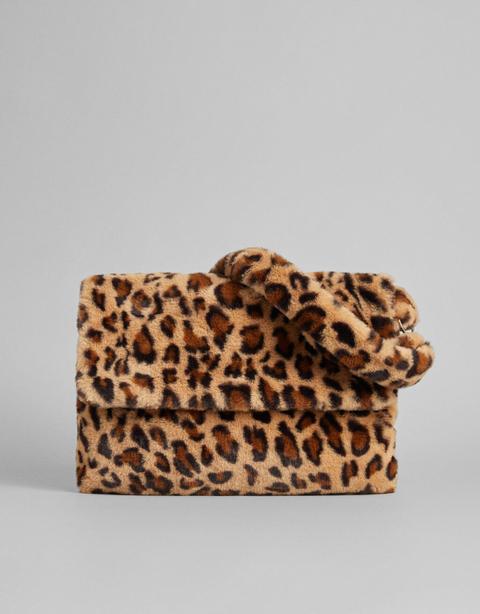 Bolso Efecto Pelo Print Leopardo