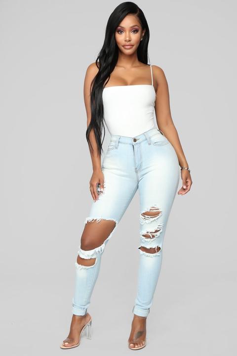 Beach Bum Jeans - Light Blue