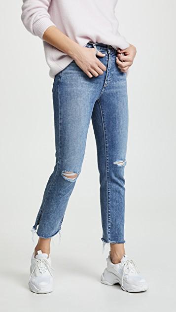 levi's straight crop jeans