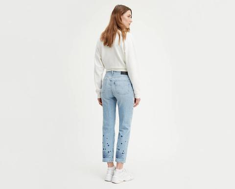 Levi's® Made & Crafted® 501® Crop Jeans Bleu / Early Morning from Levi's on  21 Buttons