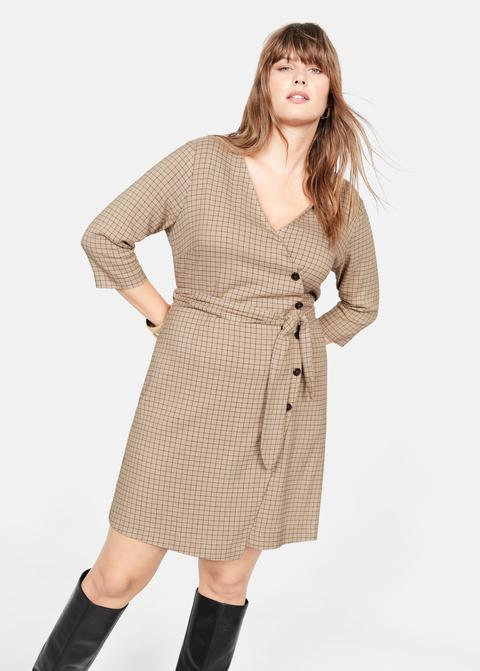 Robe Imprimée Carreaux