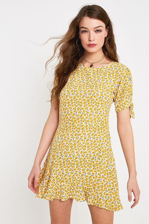 faithfull yellow dress