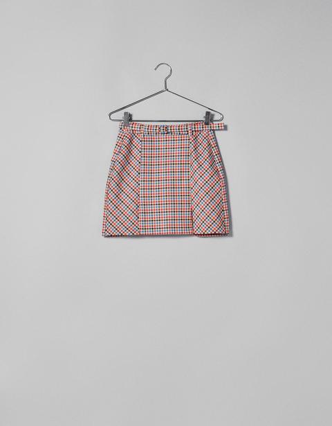 Mini Skirt With Belt