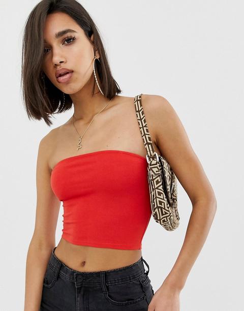 Top Corto Palabra De Honor En Rojo De Asos Design