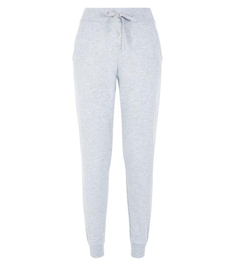 grey slim leg joggers