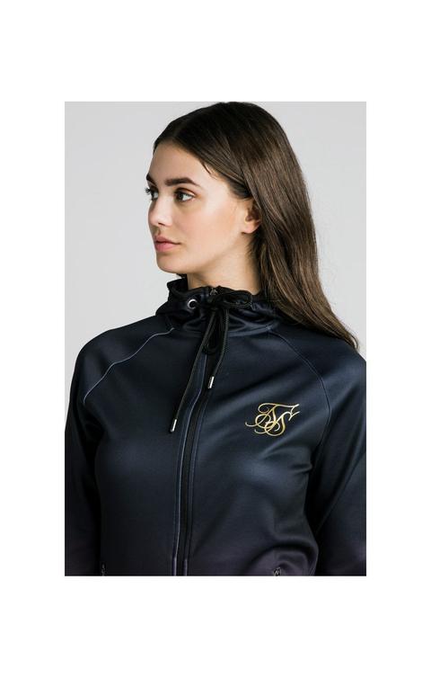 siksilk athlete zip through hoodie