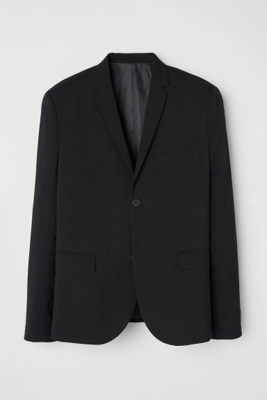 H & M - Blazer Skinny Fit - Nero