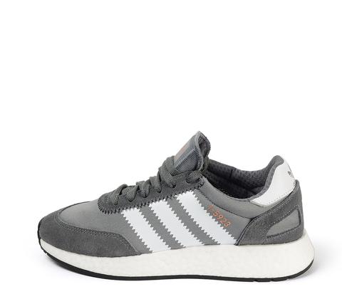 Adidas I-5923 Combinado Serraje Y Tela Gris Con Detalles En Blanco