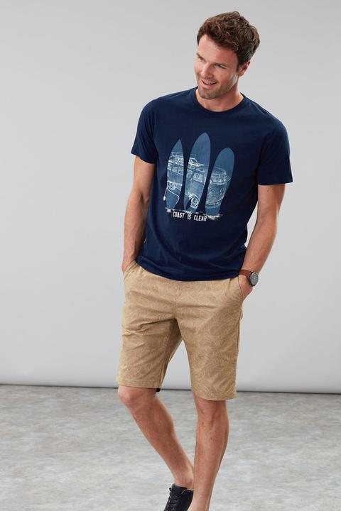 Mens Joules Swanmore Printed Chino 