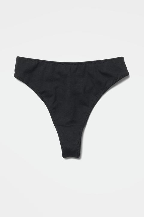 Ash Thong - Black