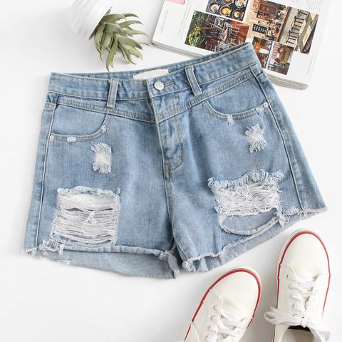 shein jean shorts