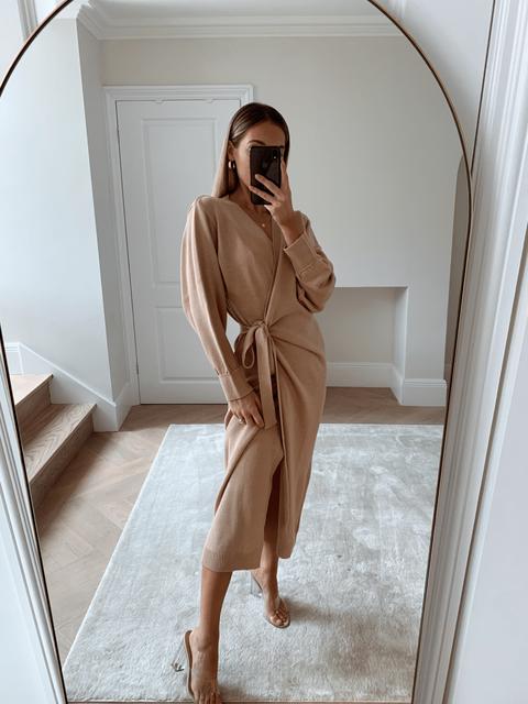 Beau Wrap Midi Dress