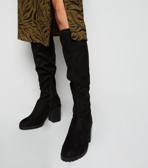 new look wide leg boots