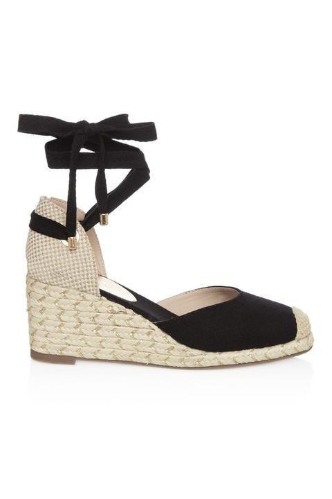 Lipsy Tie Up Espadrille Wedges from Next on 21 Buttons