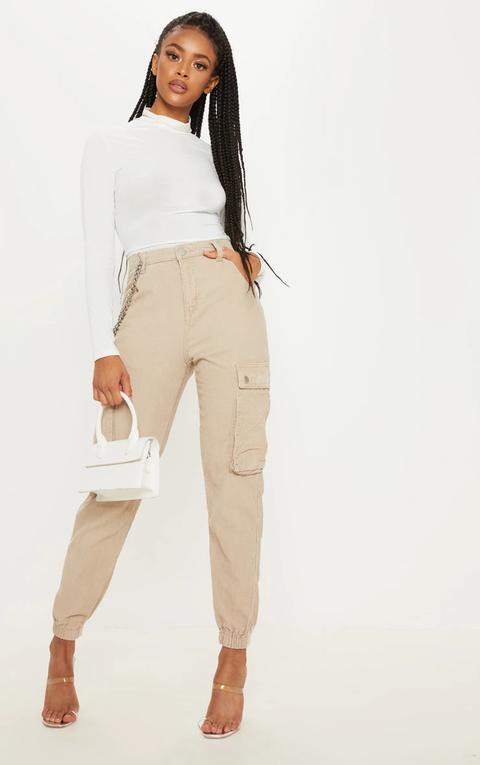 Pantalon Cargo Gris Pierre, Gris Pierre