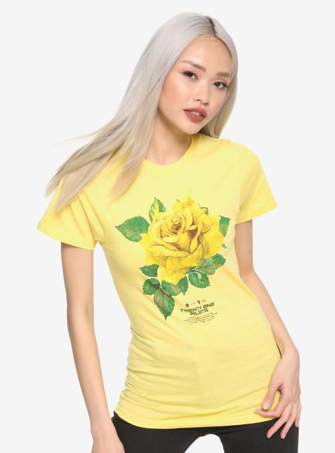 Twenty One Pilots Yellow Rose Girls T-shirt